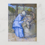 Carte Postale Sheep-Shearers (après Millet), Van Gogh Fine Art<br><div class="desc">Huile sur toile, 43, 5 x 29, 5 cm. Amsterdam, Musée Van Gogh. F 634, JH 1787 Vincent Willem van Gogh (30 mars 1853 - 29 juillet 1890) était un artiste postimpressionniste néerlandais. Certaines de ses peintures sont maintenant parmi les oeuvres d'art les plus connues, les plus populaires et les...</div>