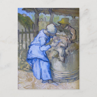 Carte Postale Sheep-Shearers (après Millet), Van Gogh Fine Art