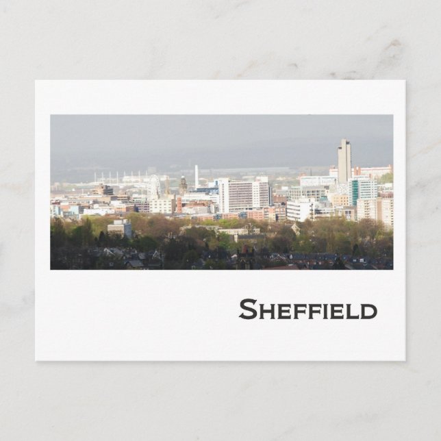 Carte Postale Sheffield Paysage photo (Devant)