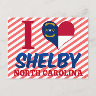 Carte Postale Shelby, Caroline du Nord