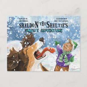 Carte Postale Sheldon le Sheltie