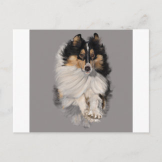 Carte Postale Shellie en mouvement