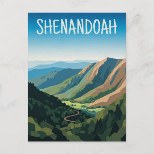 Carte Postale Shenandoah National Park Travel