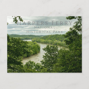 Carte Postale Shenandoah River, Harpers Ferry PSN