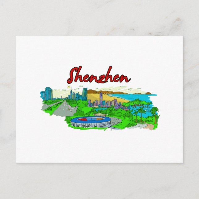 Carte Postale Shenzhen - Chine.png (Devant)
