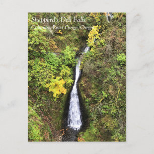 Carte Postale Shepbers Dell Falls, Columbia River Gorge, OU Po