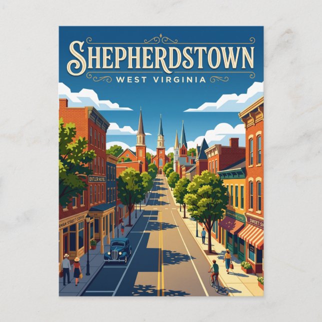 Carte Postale Shepherdstown États-Unis (Devant)