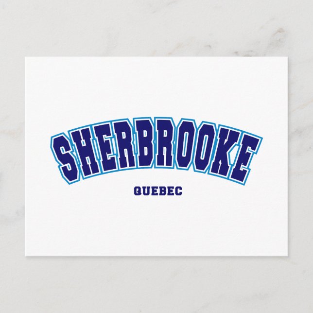 Carte Postale Sherbrooke Collegiate (Devant)