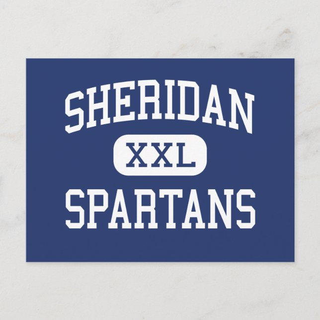 Carte Postale Sheridan - Spartans - High - Sheridan Oregon (Devant)