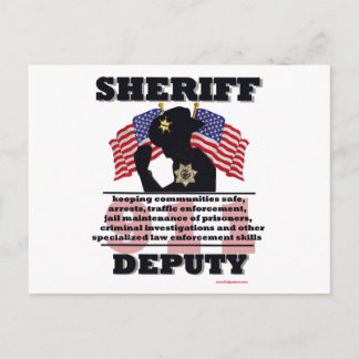 Carte Postale Sheriff_Deputy
