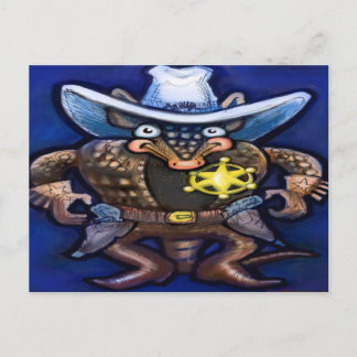 Carte Postale Sheriff Dillo
