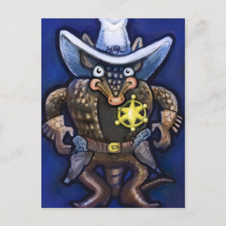 Carte Postale Sheriff Dillo