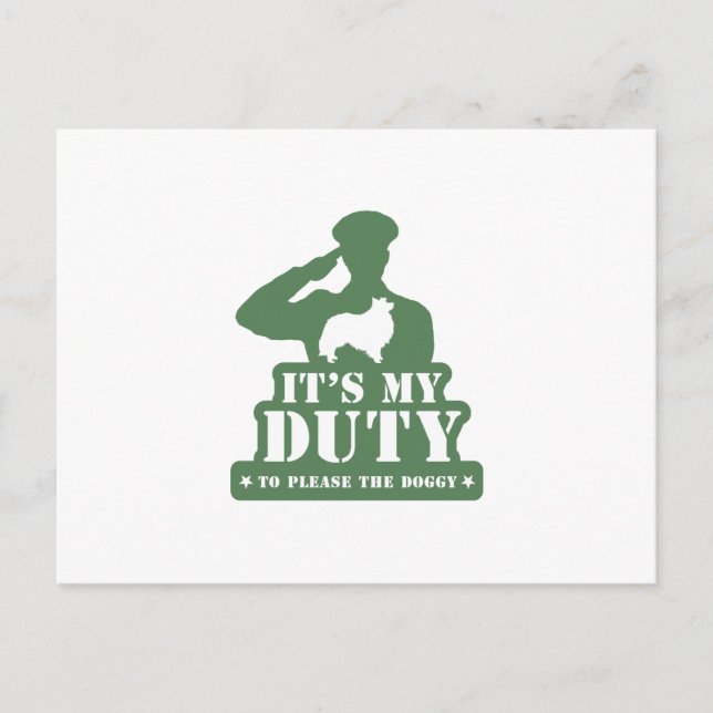 Carte Postale Shetland Sheepdog (Devant)