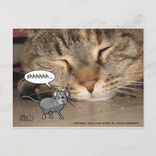 Carte Postale Shhhhhhh… (Devant)
