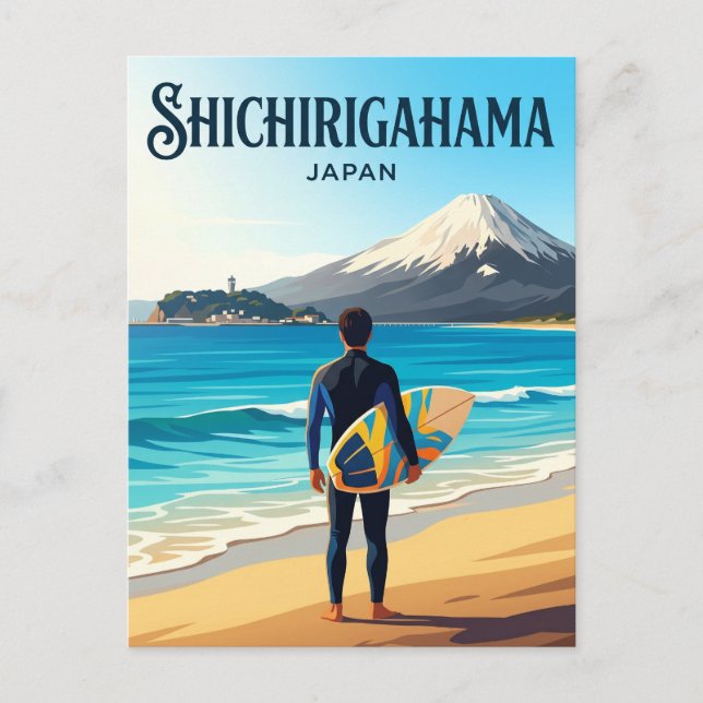 Carte Postale Shichirigahama Japon (Devant)