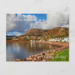Carte Postale Shieldaig, Scotland Souvenir