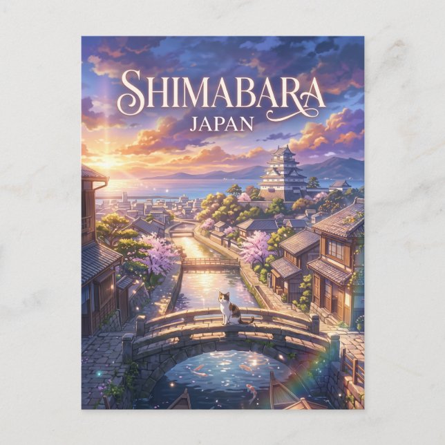 Carte Postale Shimabara, Japon (Devant)