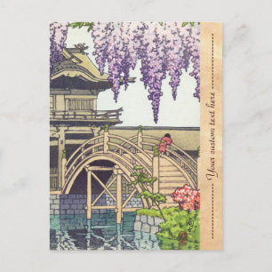 Carte Postale Shinto et son architecture, Kameido Bridge Kawase