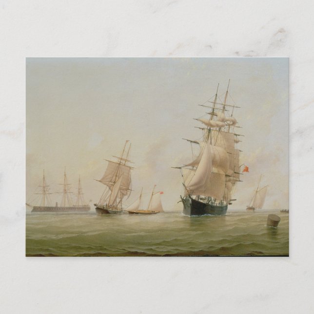 Carte Postale Ship Painting (Devant)