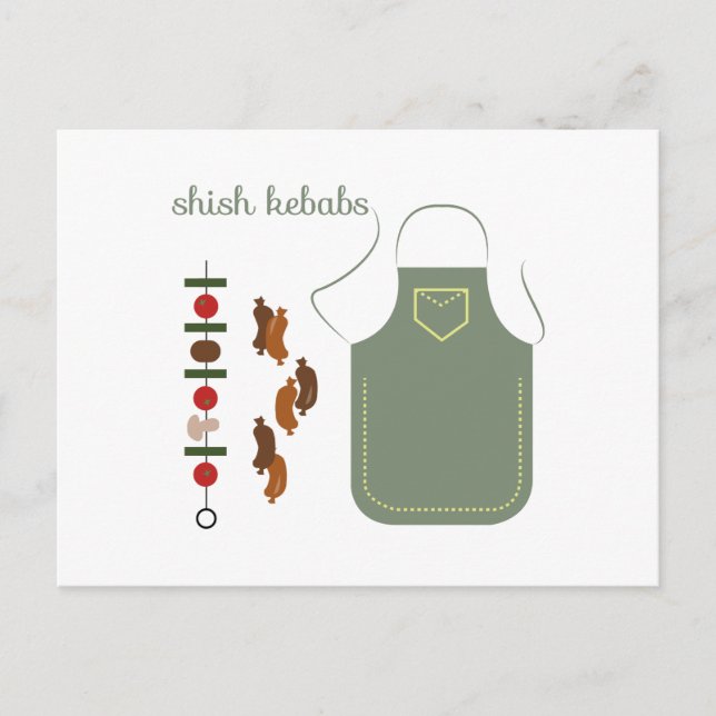 Carte Postale Shish Kebabs (Devant)