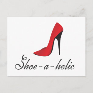 Carte Postale Shoe-a-holic