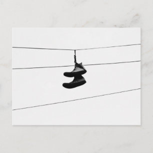 Carte Postale Shoefiti