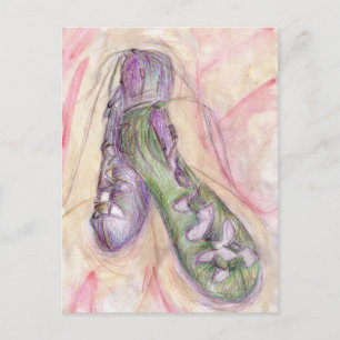 Carte Postale Shoes Irish