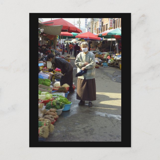 Carte Postale Shopping à Waegwan, Southkorea (2006) (Devant)