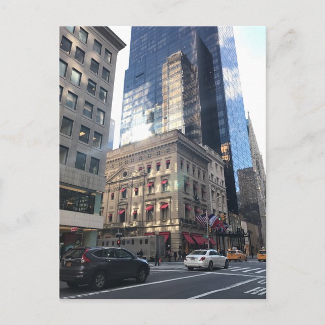 Carte Postale Shopping sur Fifth Avenue Midtown New York City NY (Devant)