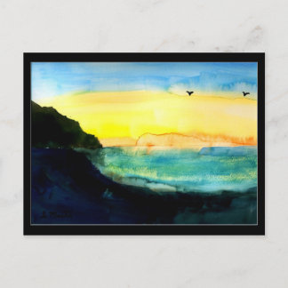Carte Postale Shore Et Sky