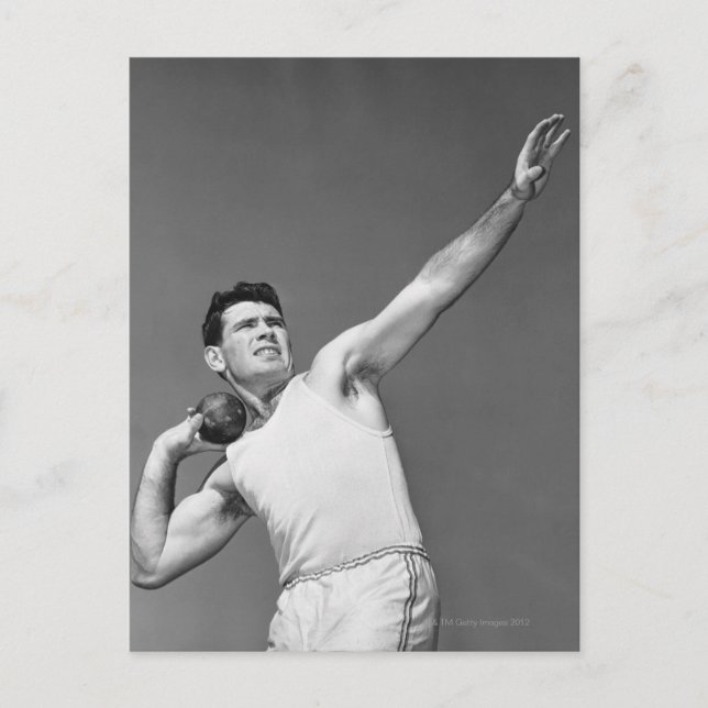 Carte Postale Shotput (Devant)