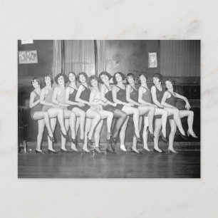 Carte Postale Showgirls, 1924