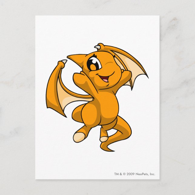 Carte Postale Shoyru Orange (Devant)
