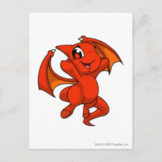 Carte Postale Shoyru Rouge
