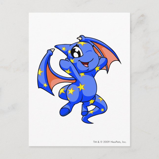 Carte Postale Shoyru Starry (Devant)