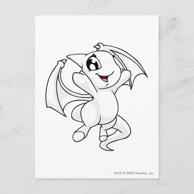 Carte Postale Shoyru White (Devant)