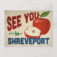 Shreveport Louisiana Apple - Vintage voyage