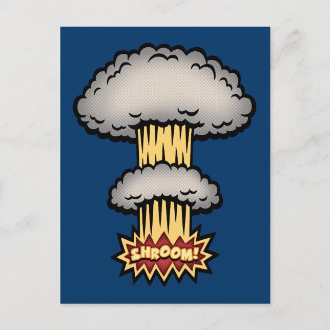 Carte Postale SHROOM ! -couleur (Devant)