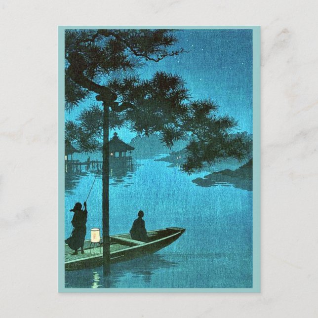 Carte Postale Shubi pine Ukiyoe (Devant)