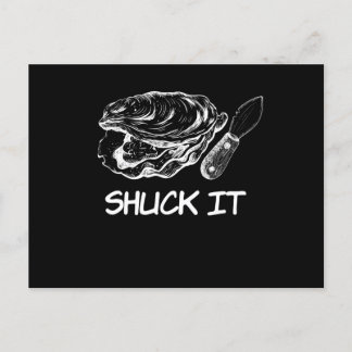 Carte Postale Shuck It Oyster Shell