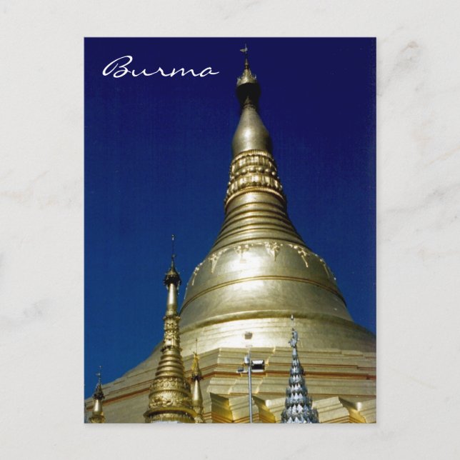 Carte Postale shwedagon burma (Devant)