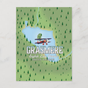 Carte Postale Shymbulak Kazakhstan poster de voyage ski