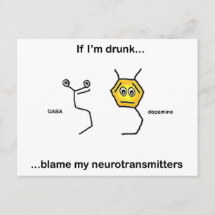 Carte Postale Si je suis saoul...