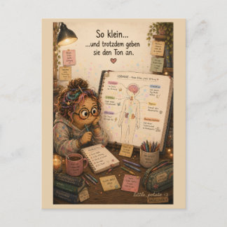 Carte Postale Si petit ...