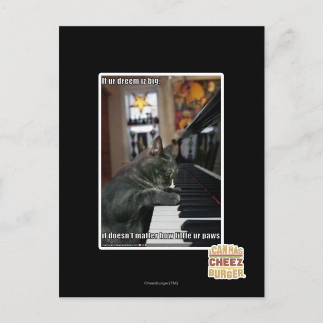 Carte Postale Si ton rêve est grand (Devant)