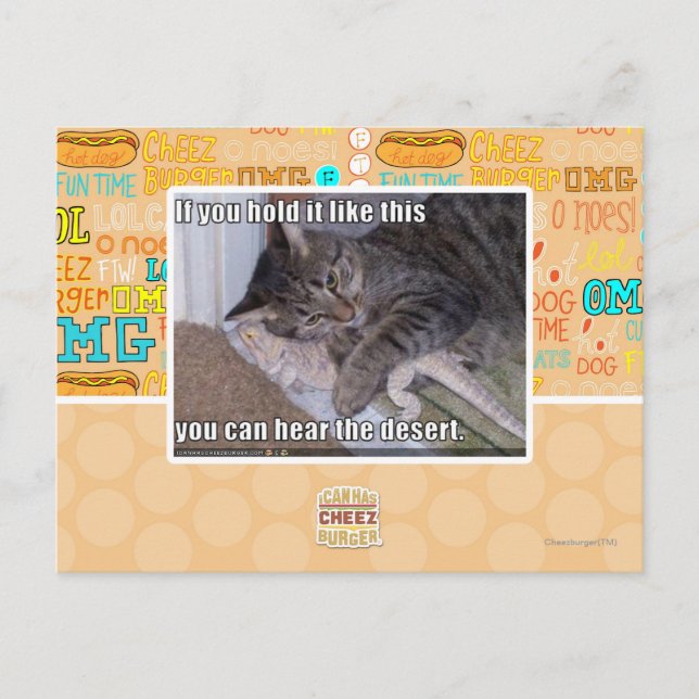 Carte Postale Si tu le tiens comme ça (Devant)