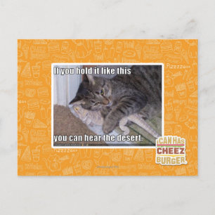 Carte Postale Si tu le tiens comme ça