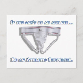 Carte Postale Si vous ne pouvez pas être un athlète...