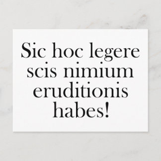 Carte Postale Si Vous Pouvez Lire Ceci ...