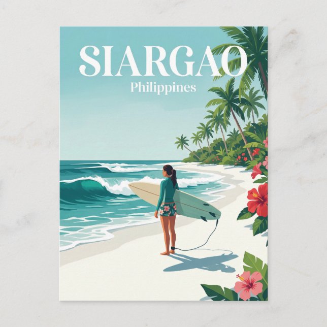 Carte Postale Siargao Philippines (Devant)